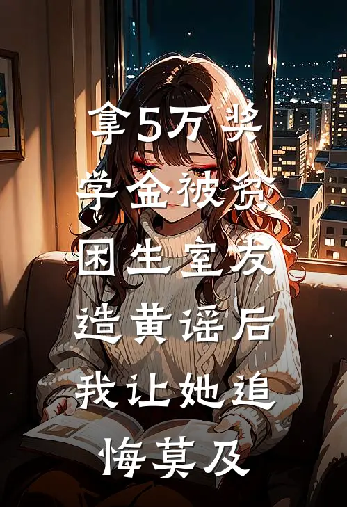 拿5万奖学金被贫困生室友造黄谣后，我让她追悔莫及