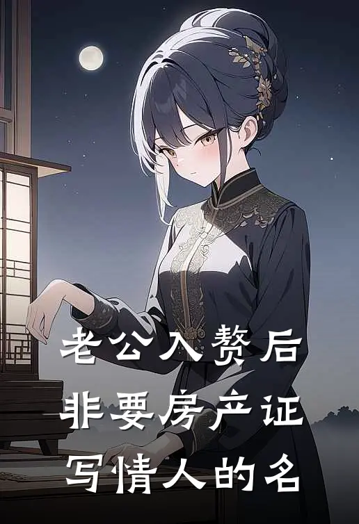 老公入赘后，非要房产证写情人的名