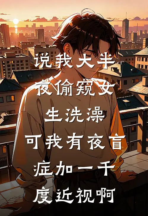 说我大半夜偷窥女生洗澡，可我有夜盲症加一千度近视啊