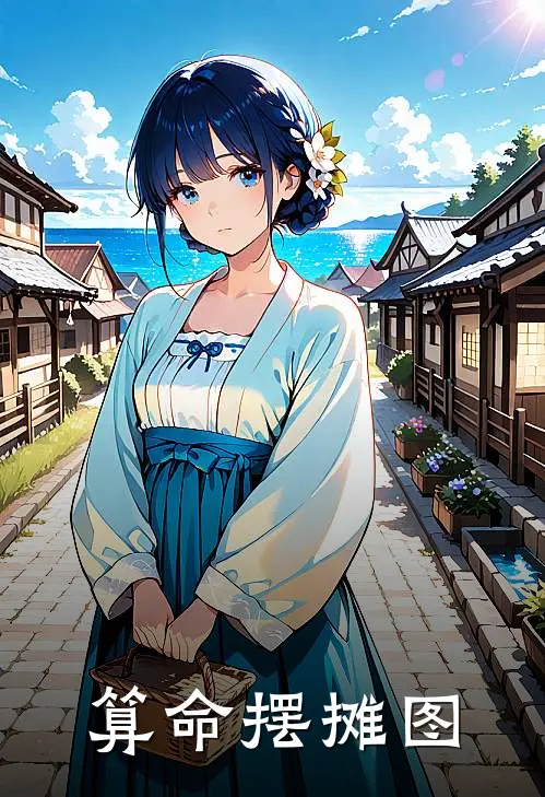 算命摆摊图