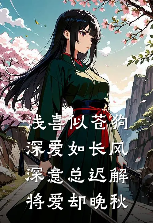 浅喜似苍狗,深爱如长风 深意总迟解,将爱却晚秋